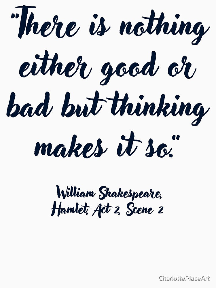 Radical Shakespeare Quote from Hamlet by CharlottePlaceArt