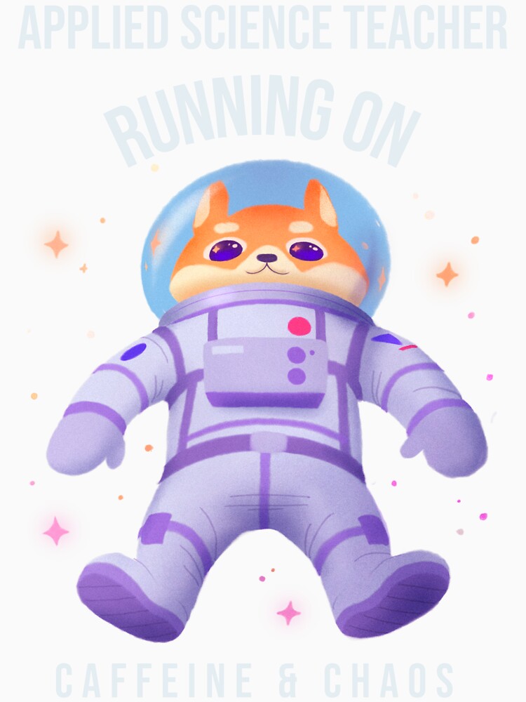 Applied Science Teacher Running On Caffeine & Chaos by OLIVETEES