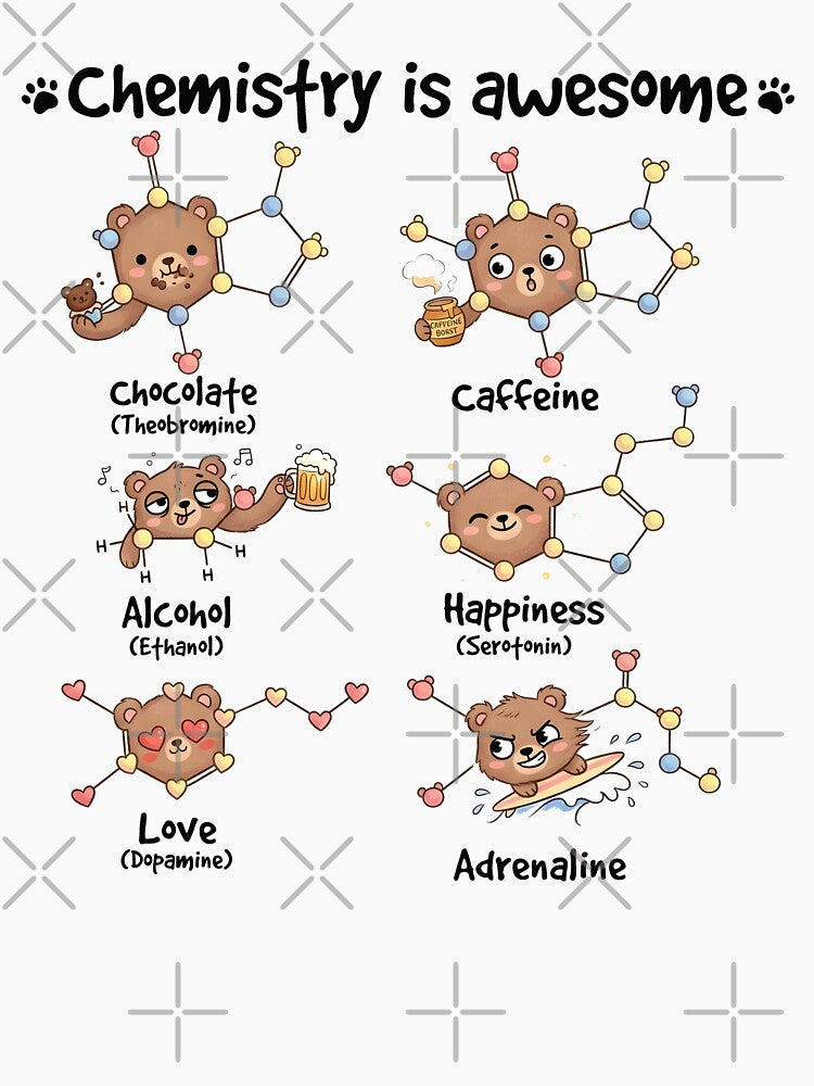 Chemistry is Awesome Cute Bear by TeddybearClub