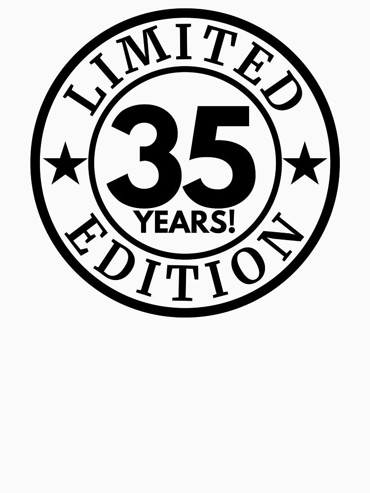 35th Birthday Anniversary | Limited 35 Edition by highflycrafts