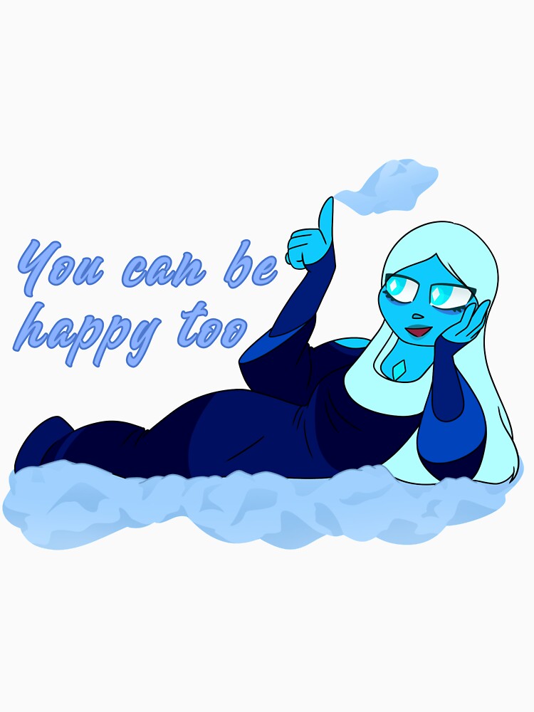 Steven universe blue diamond clouds by RosettaTea