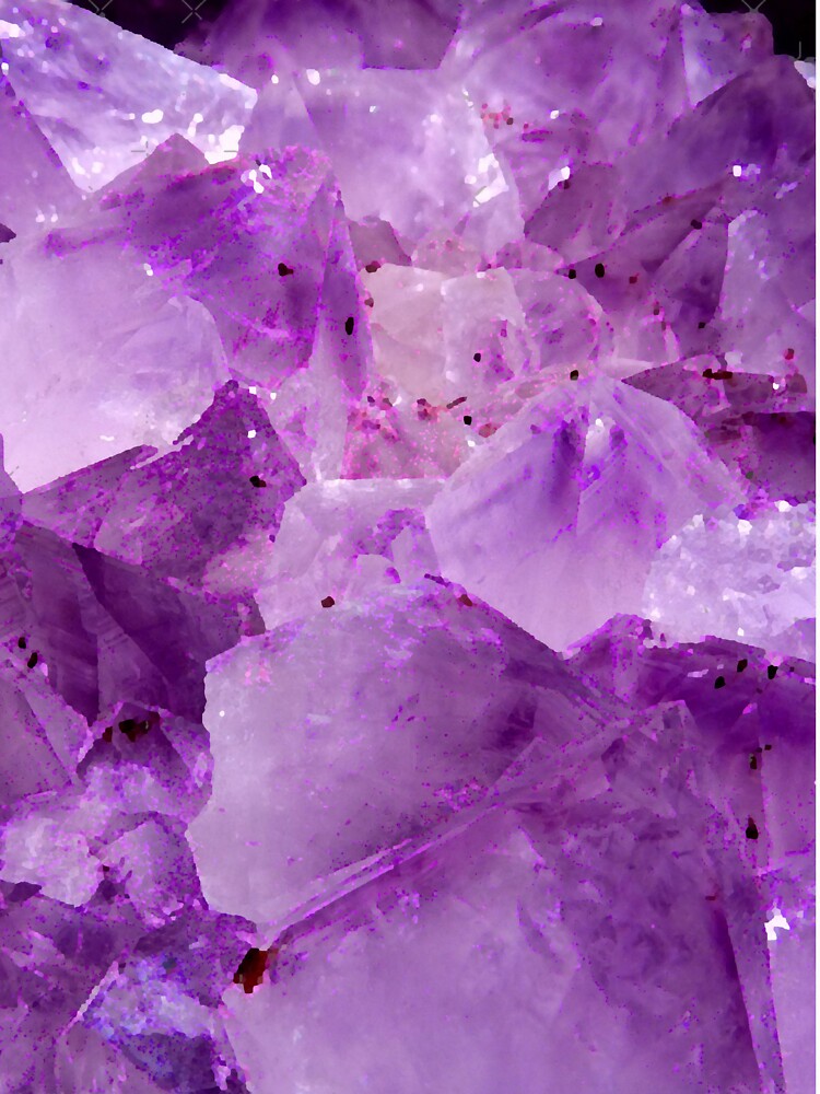 purple crystal energy Graphic by Twistedpenda