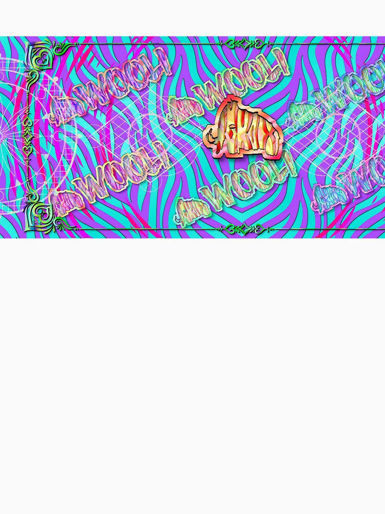 Wooli Restival Vibes Ravewear Design Original Fanart Pashmina Banner by FestDrip
