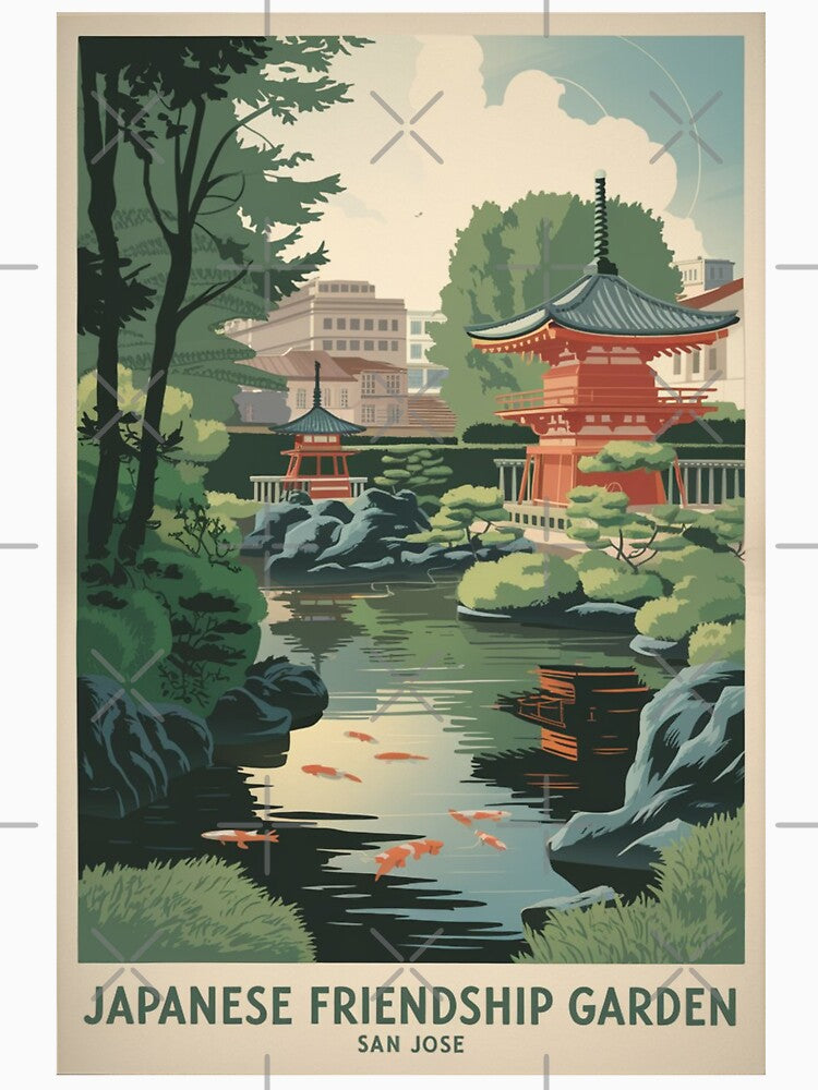 San Jose Vintage Travel Poster by TravelerRat
