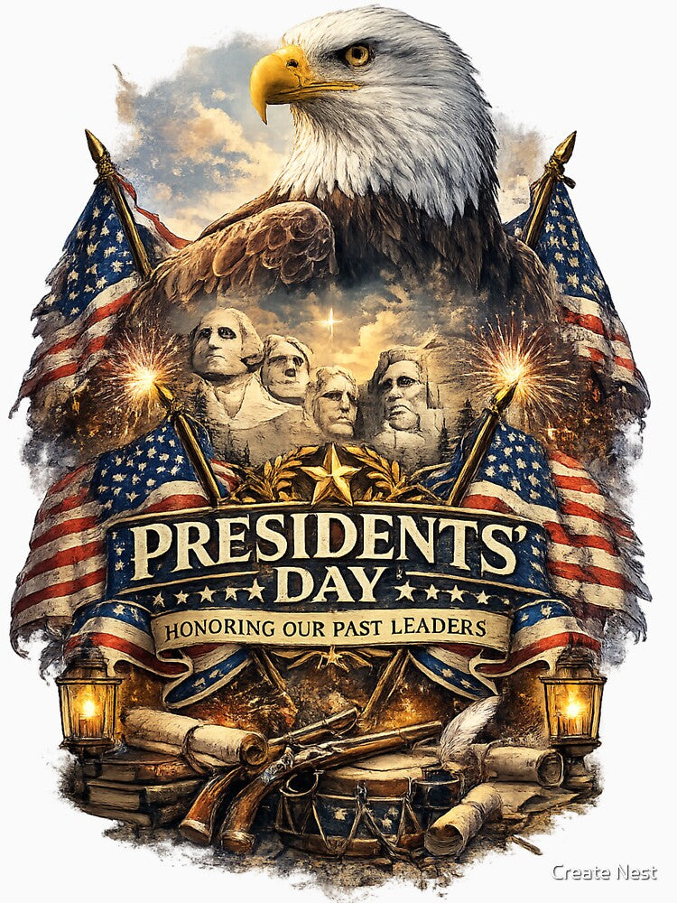 Presidents’ Day Patriotic Tribute by Create Nest