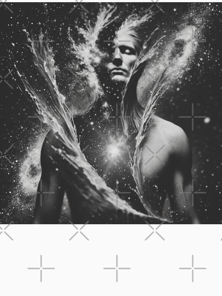 surreal man universe inner power art surrealism by MaciejPetelski