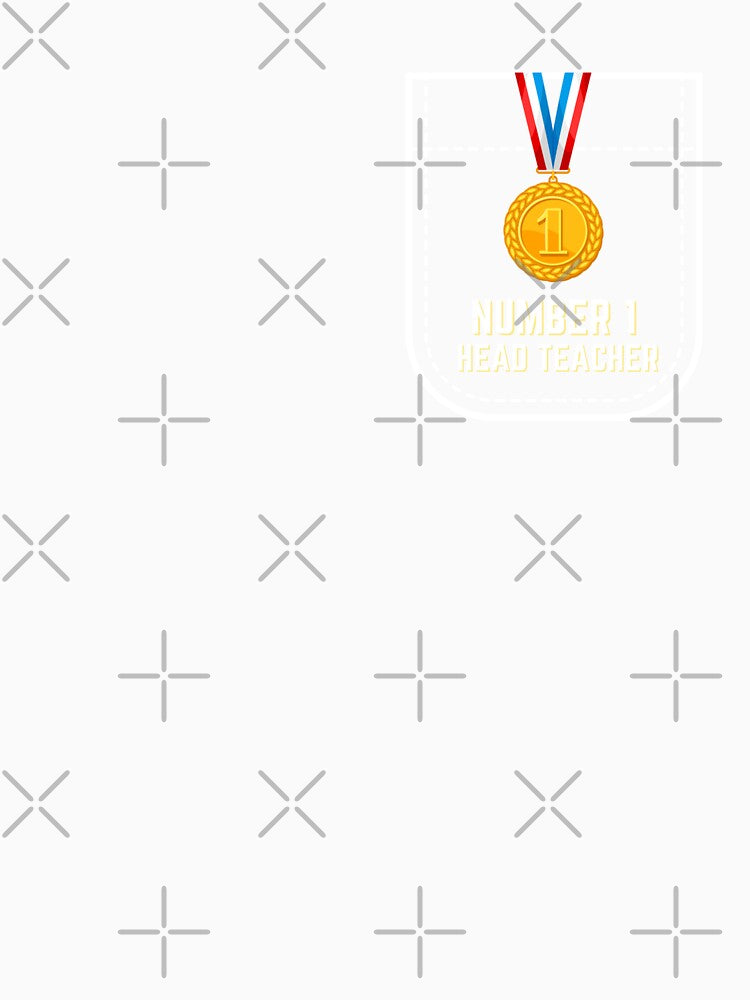 Number 1 Head Teacher Gold Medal by Imemewell