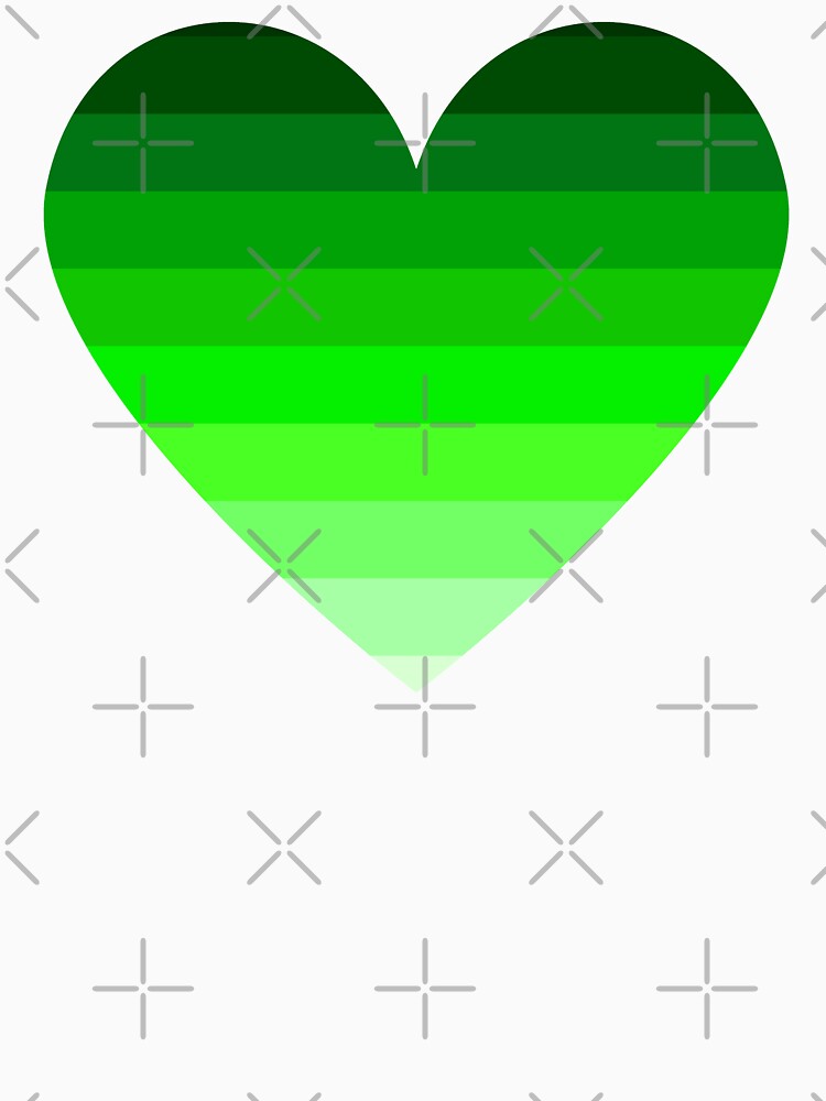 Aesthetic Green Gradient Pattern by quinellie