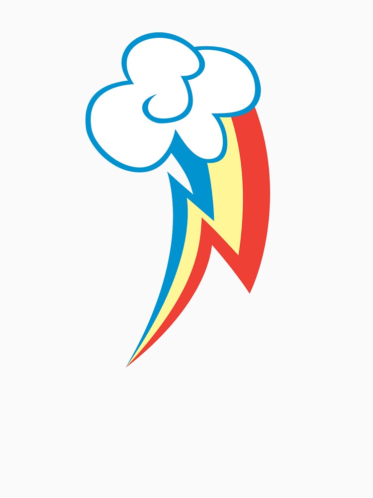 Rainbow Dash Cutie Mark by roselia