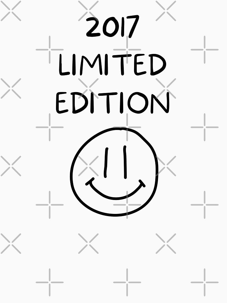 2017 LIMITED EDITION - BLACK WRITING by akaiawa