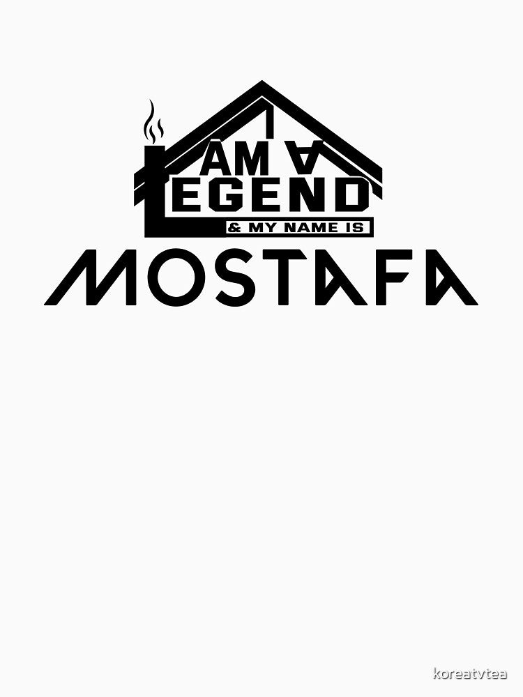 I Am a Legend: Custom Name Design for Mostafa by koreatvtea
