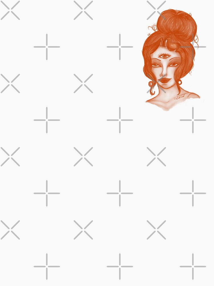 Authorial art in orange by lukscot
