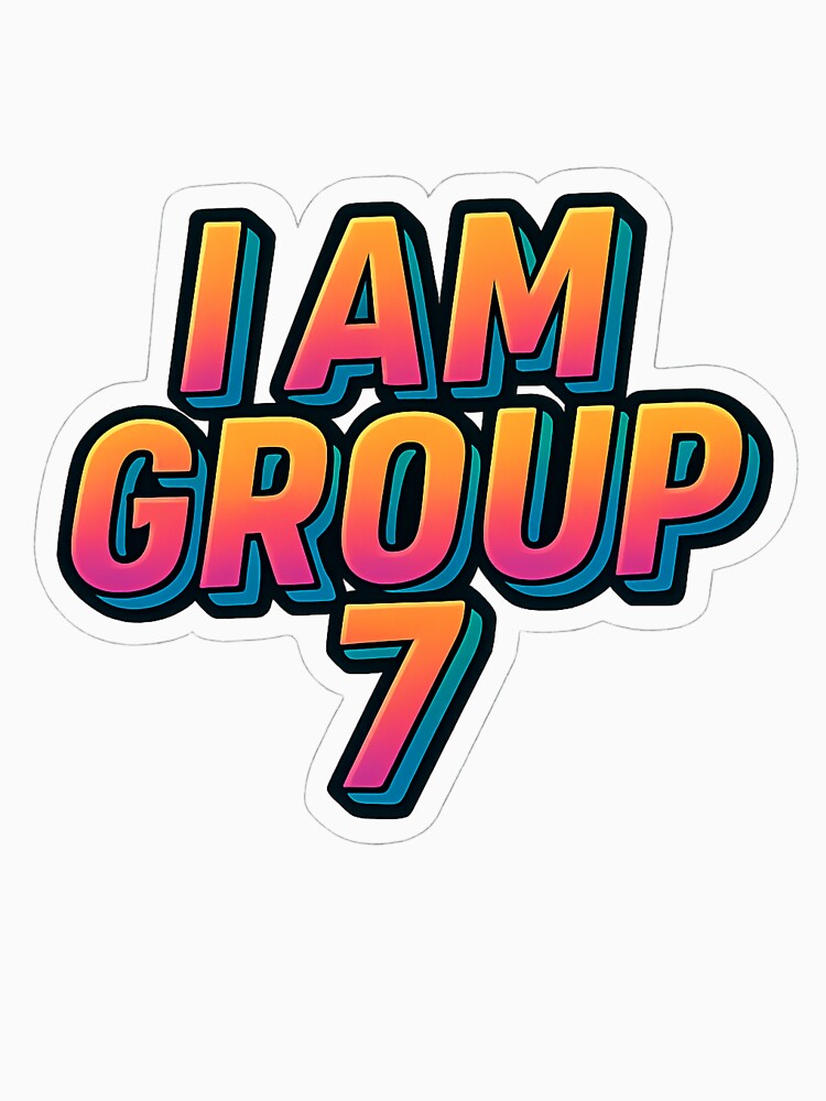 I Am Group 7 by DEEPDesignsART