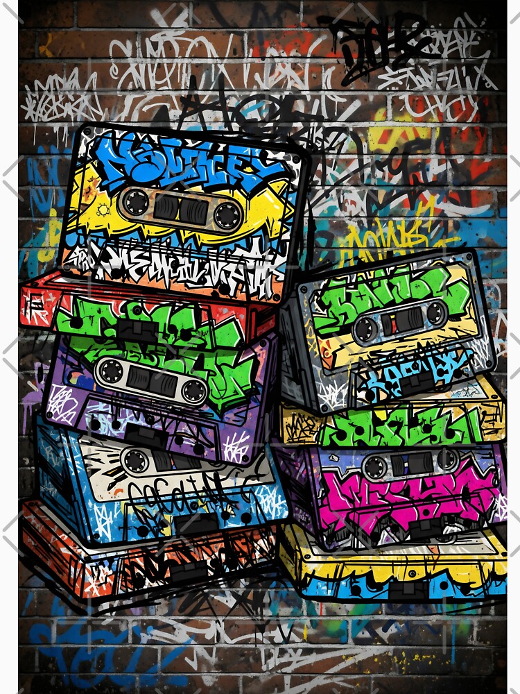 Graffiti mixtapes. by MyHappyArtShop
