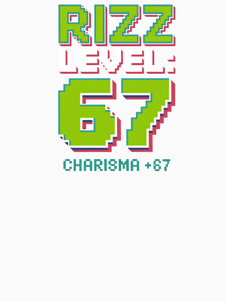 Rizz Level 67 Meme Shirt Youth Trend Six Seven 6 7 Meme 6 7 by grumpzara
