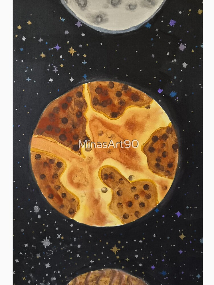 The planet Mercury by MinasArt90