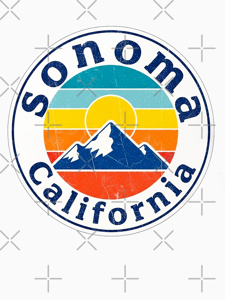 Sonoma 70s Retro Logo by Pollock