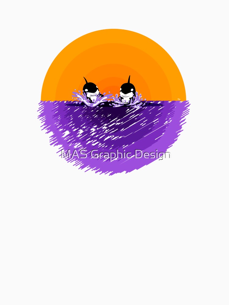 Orca Pod Jumping by MAS Graphic Design