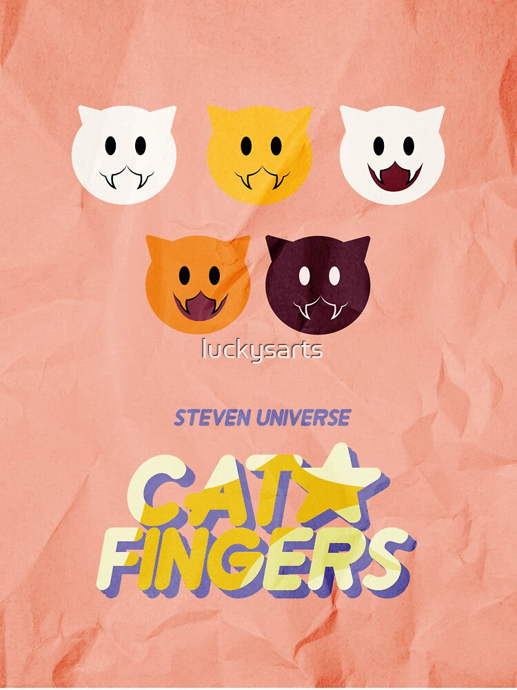 Steven Universe #6 - Cat Fingers by luckysarts