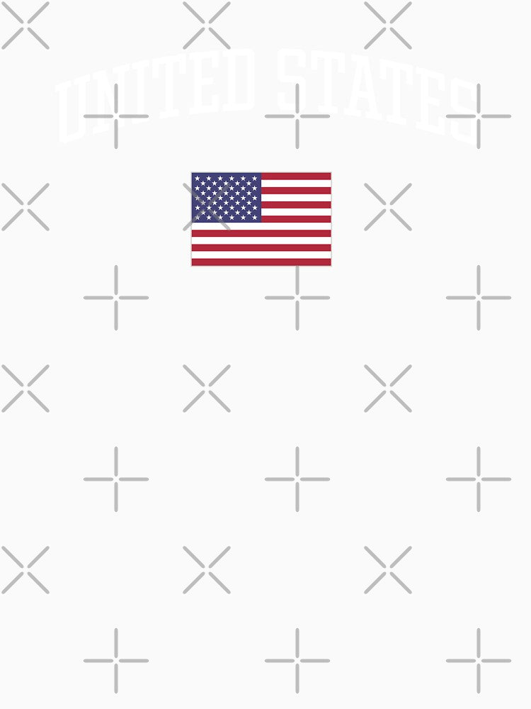 Retro Collegiate United States by toutwearapparel