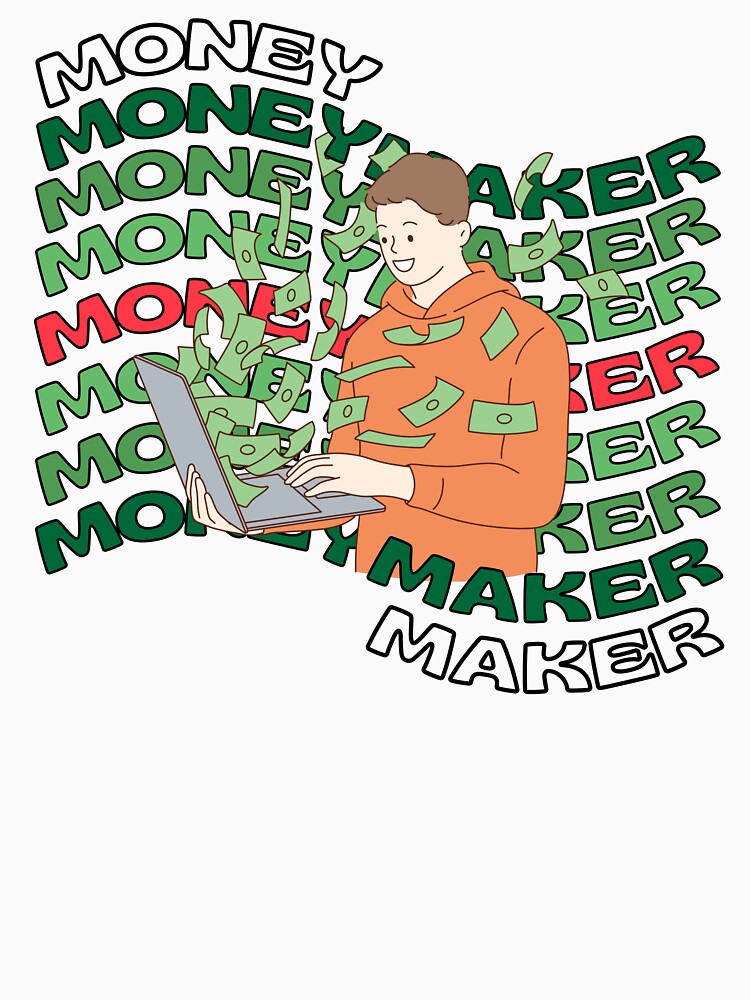 Online Money Maker Paper Chaser Currency Chaser Bag Getter by to-esu