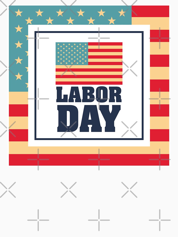 Labor Day Retro Design by K-icon