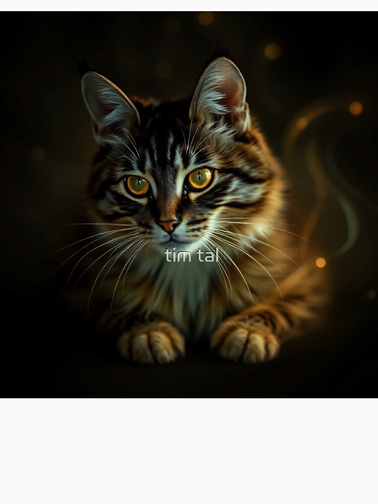 fantasy cat by tim tal
