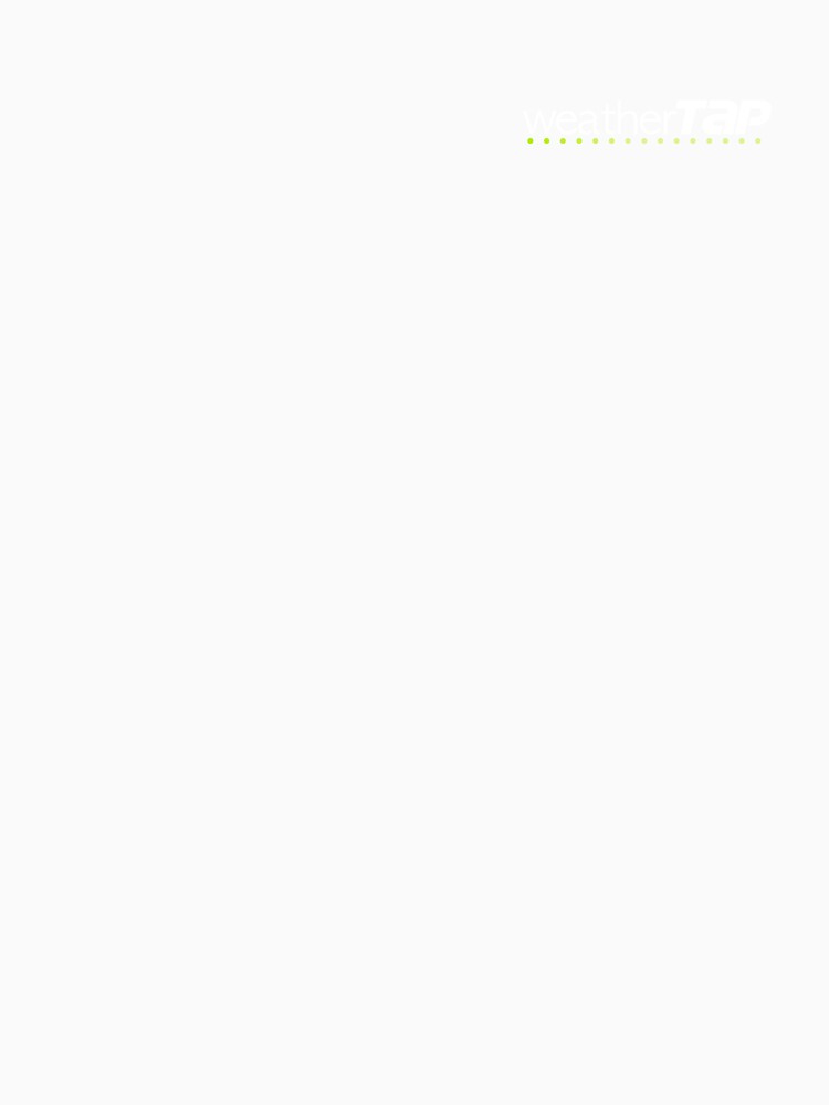WeatherTAP : White Logo by WeatherTAP