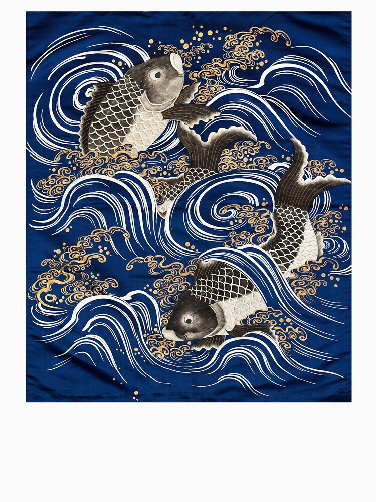 Carp in Waves by NickLivin