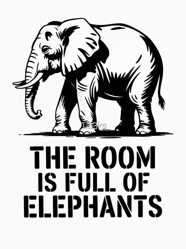Banksy - The Room Is Full Of Elephants by 123ks
