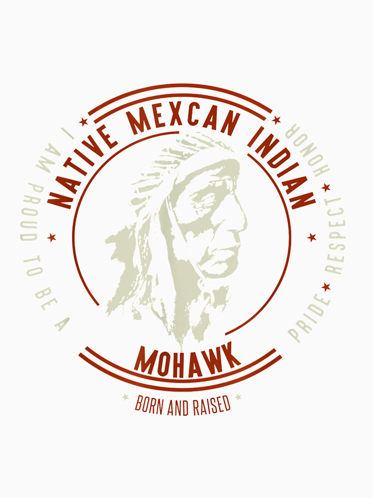 Mohawk Native American Indian Retro Vintage Retro Chief by ninapfvu