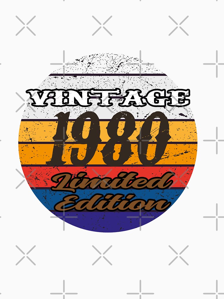 Vintage 1980 limited edition by justbejoker