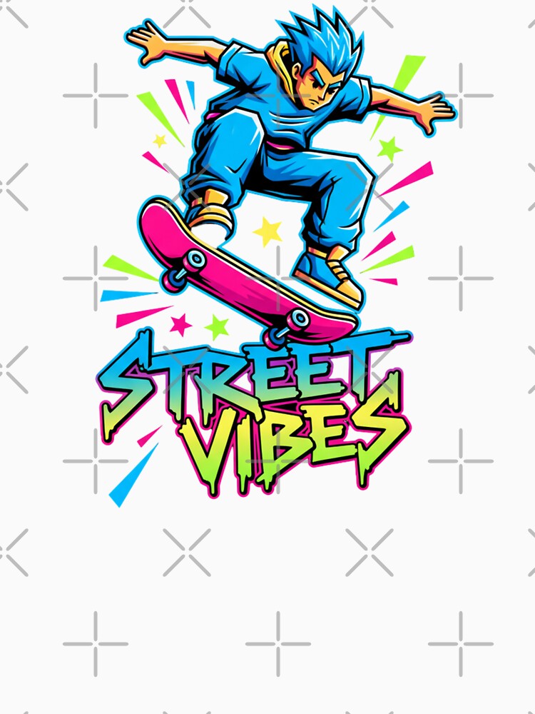 Street Vibes Skateboarding Urban Art Aesthetic by chattsuede