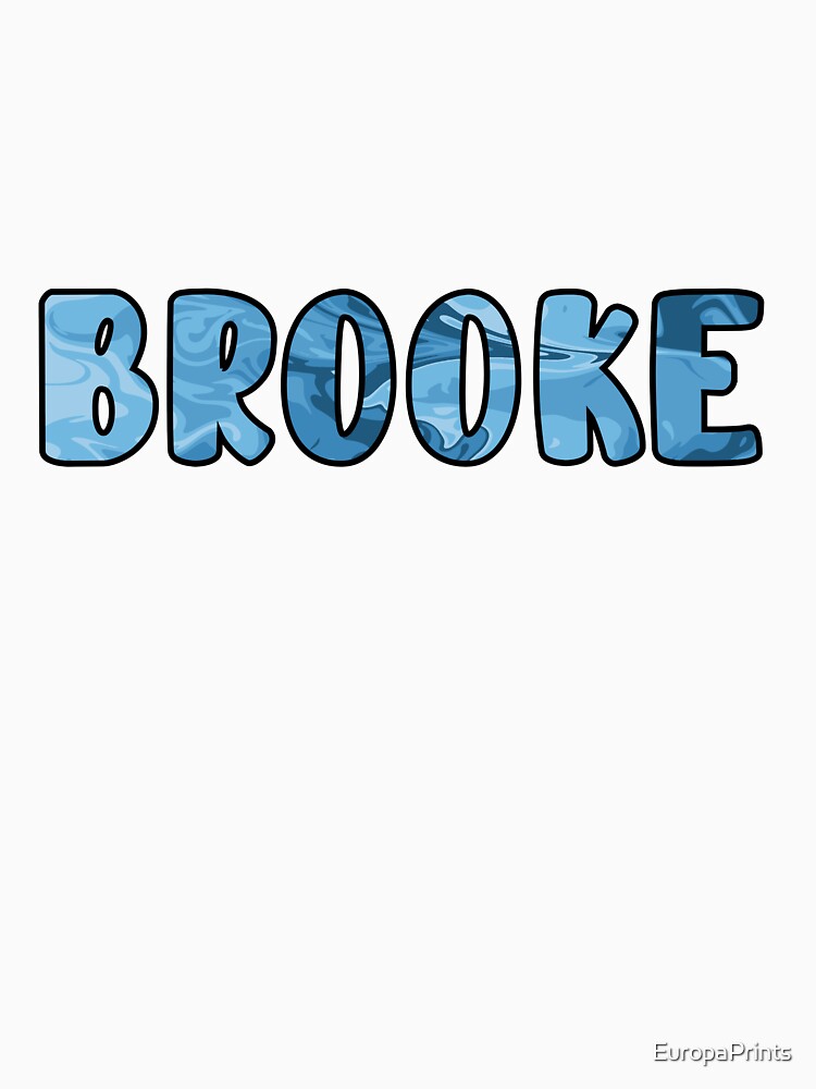 Brooke Custom Name by EuropaPrints