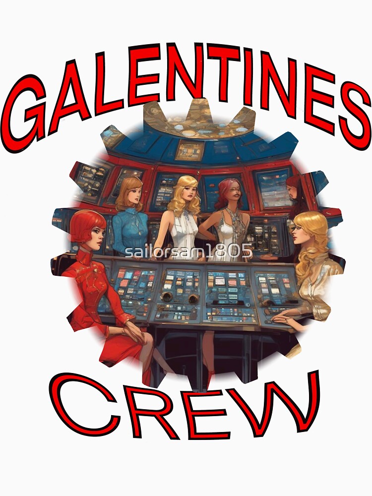 Modern submarine US Navy American Girls Galentines crew on submarine on Galentines day and Galentines party, gift idea for Galentines day by sailorsam1805