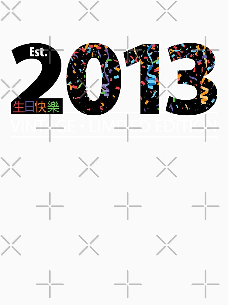 Est. 2013 Vintage Limited Edition by PCStudio57