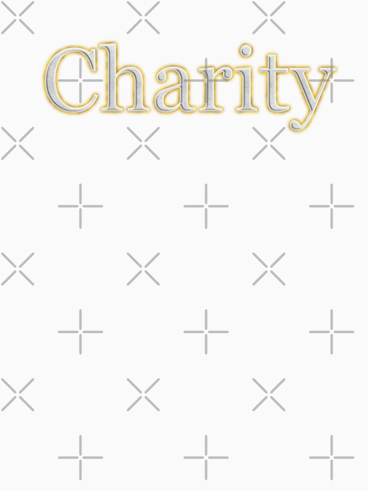 Charity (White Angelic halo Text) by Swabcraft