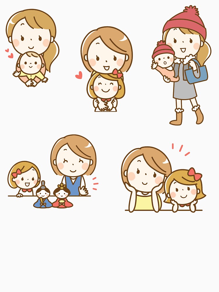 Mommy And Me Sticker Pack by kickwear-com