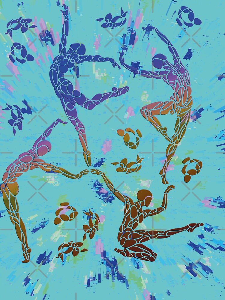 Blue Dance Group by danceink