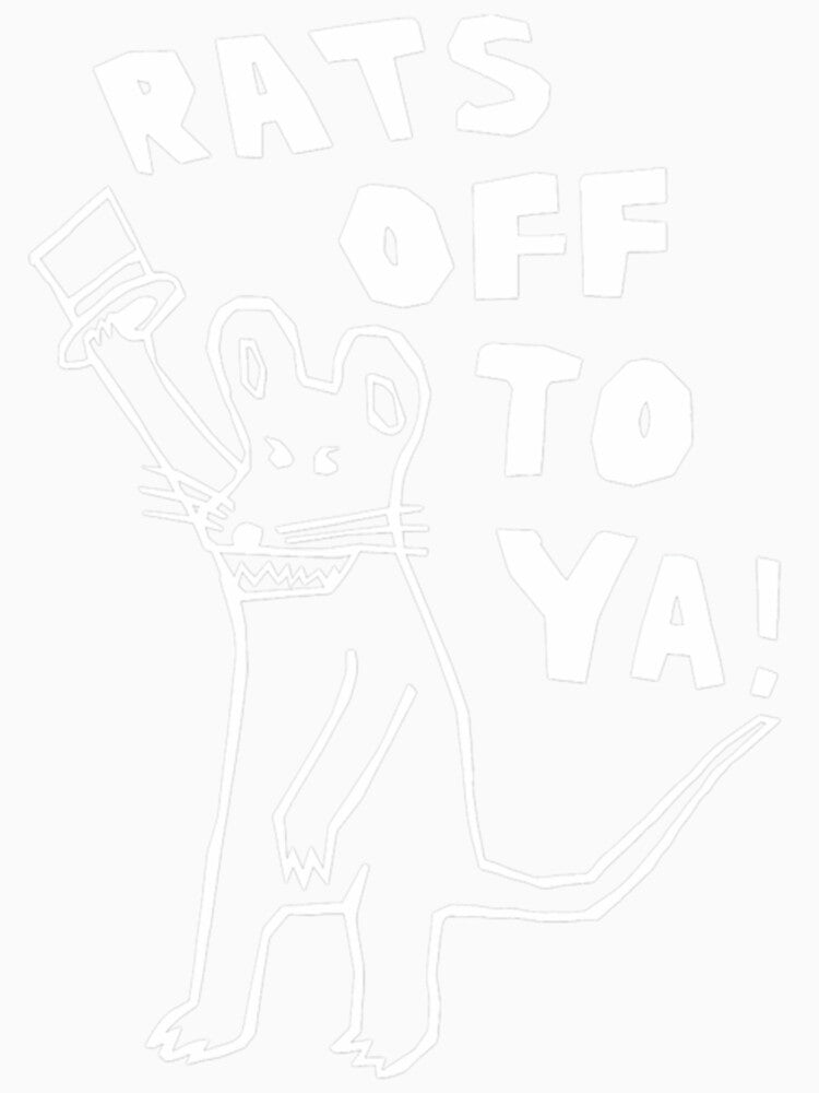 Rats Off To Ya | Perfect Gift by kerryflody