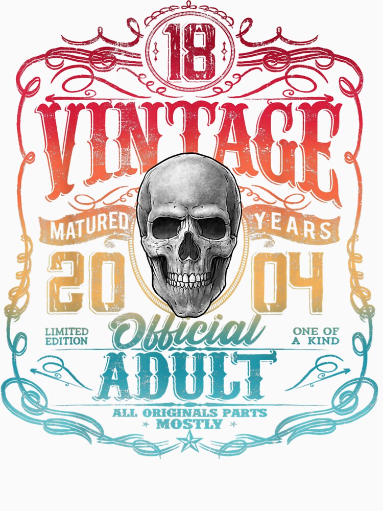 Official Adult Limited Edition 2004 18 year old Birthday by DeannaMarks