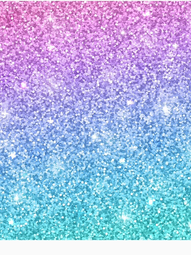 Purple Turquoise Blue Gradient Ombre Stardust by newburyboutique