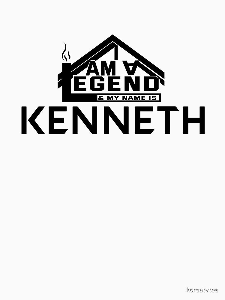 I Am a Legend: Custom Name Design for Kenneth by koreatvtea