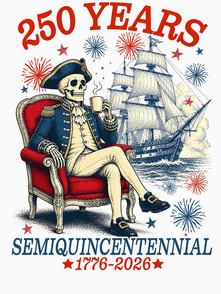 250 Years USA  1776-2026 Semiquincentennial by elongatedjazz