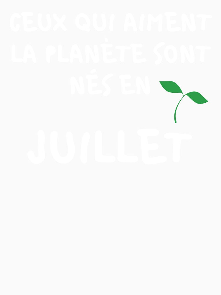 THOSE WHO LOVE THE PLANET ARE BORN IN JULY by goseriesfilms