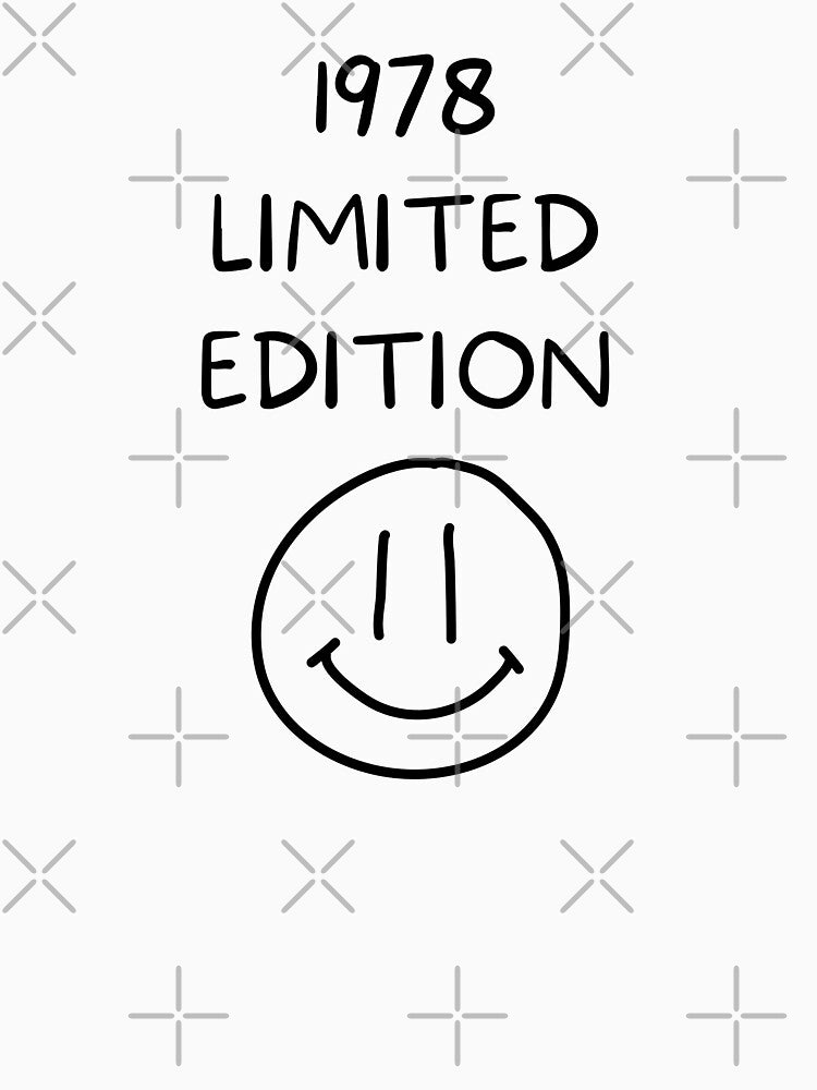 1978 LIMITED EDITION - BLACK WRITING by akaiawa