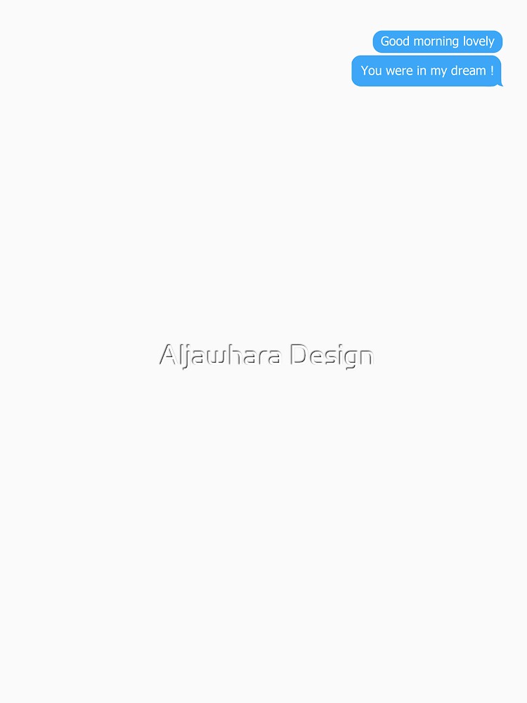 Love Text message by Aljawhara Design