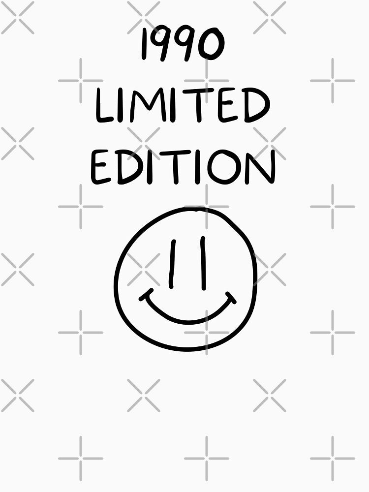 1990 LIMITED EDITION - BLACK WRITING by akaiawa