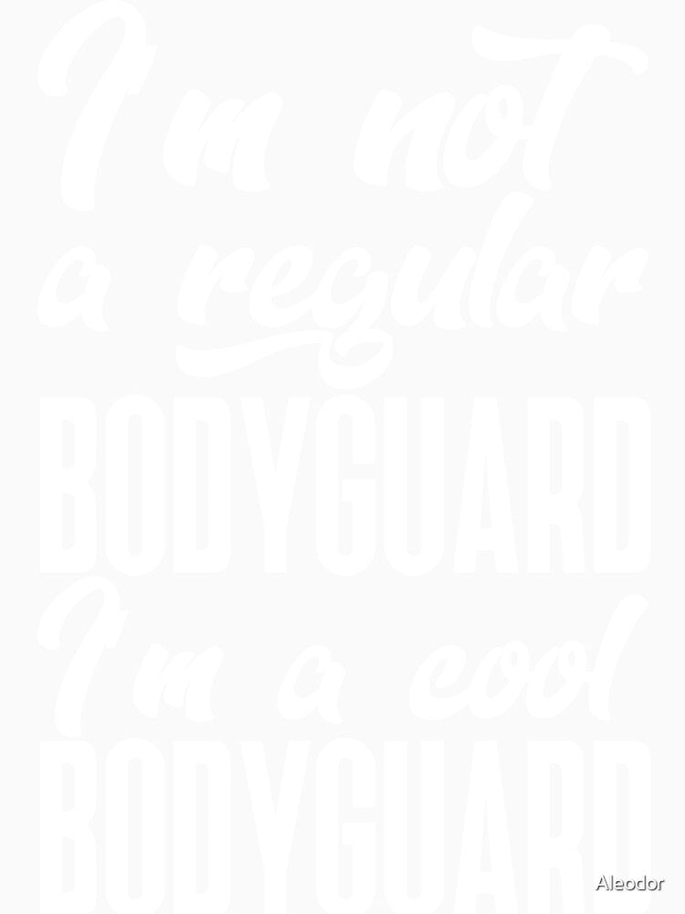 Cool Bodyguard Security Event Agent VIP Job by Aleodor