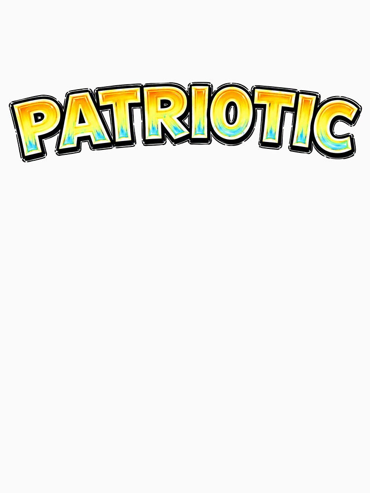 PATRIOTIC Patriotic Typography by Mac Sketches